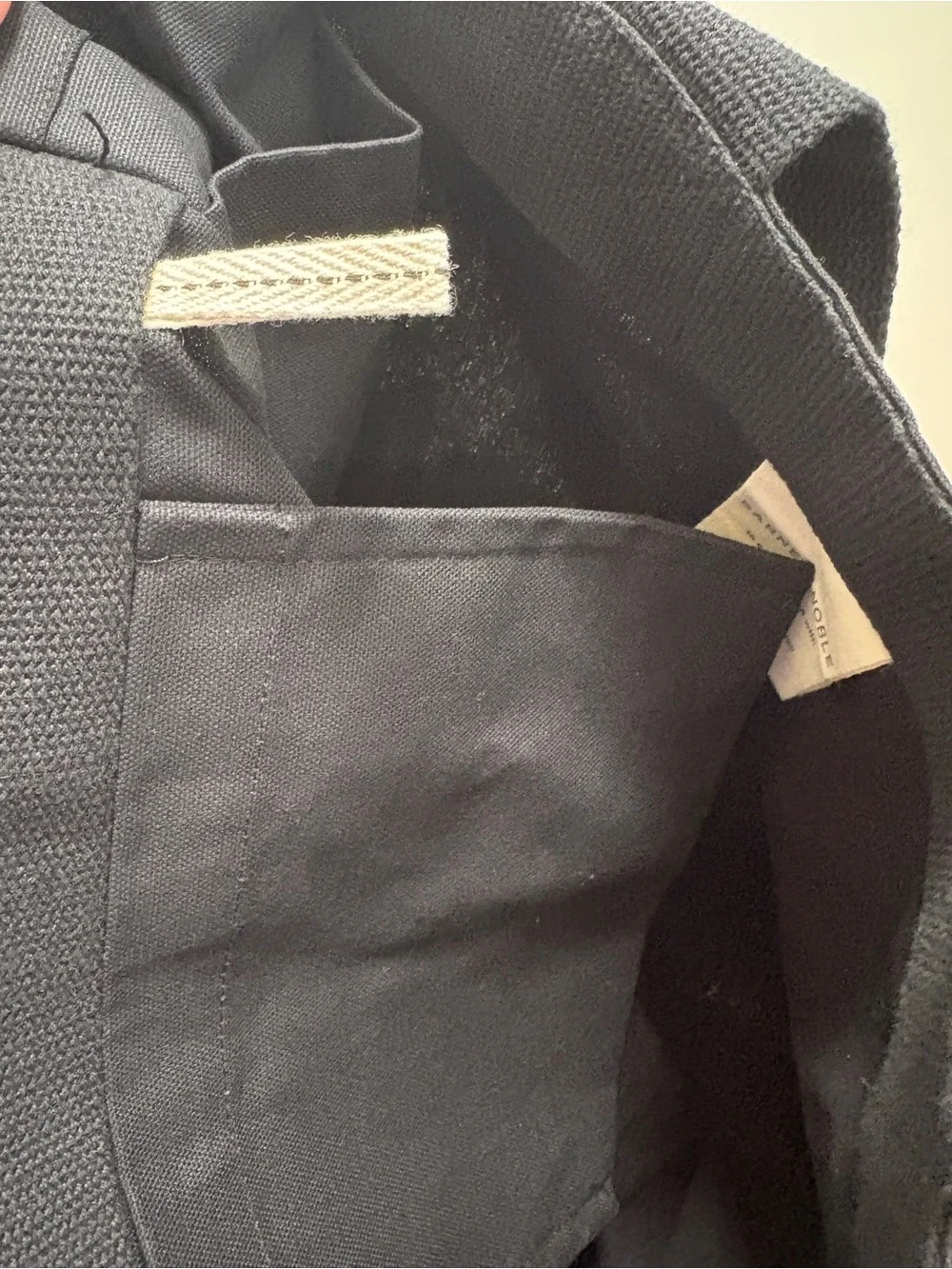 Barnes & Noble Black Tote with Gold Accent